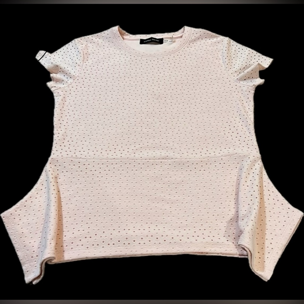 Ivanka Trump | Pretty Pink Stretchy Fit & Flare Blouse